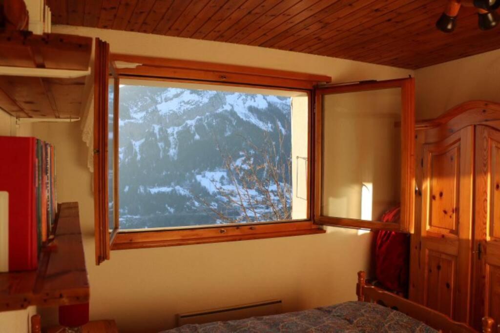 Gemuetliche Wohnung Mit Traumaussicht! Albinen Екстер'єр фото