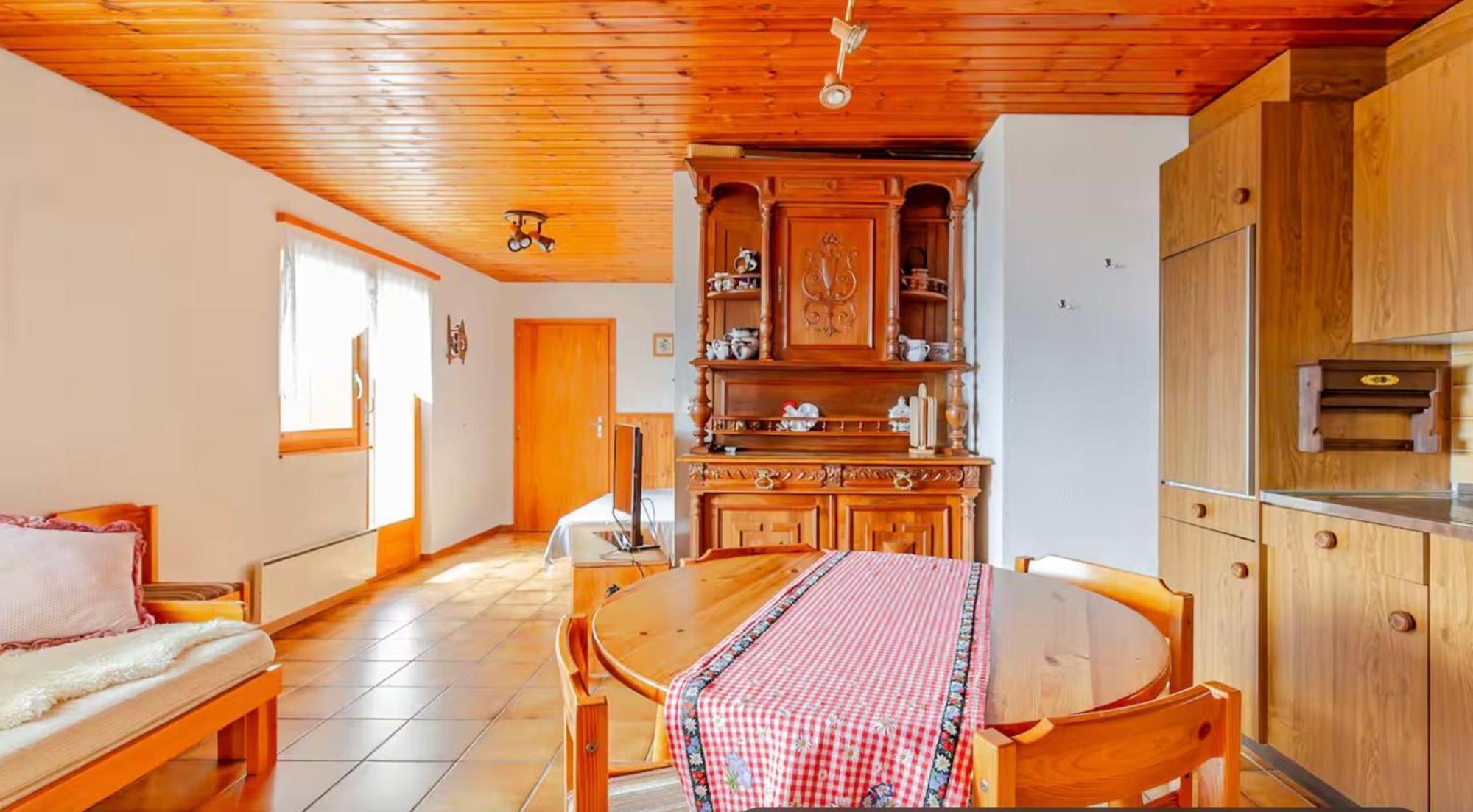 Gemuetliche Wohnung Mit Traumaussicht! Albinen Екстер'єр фото