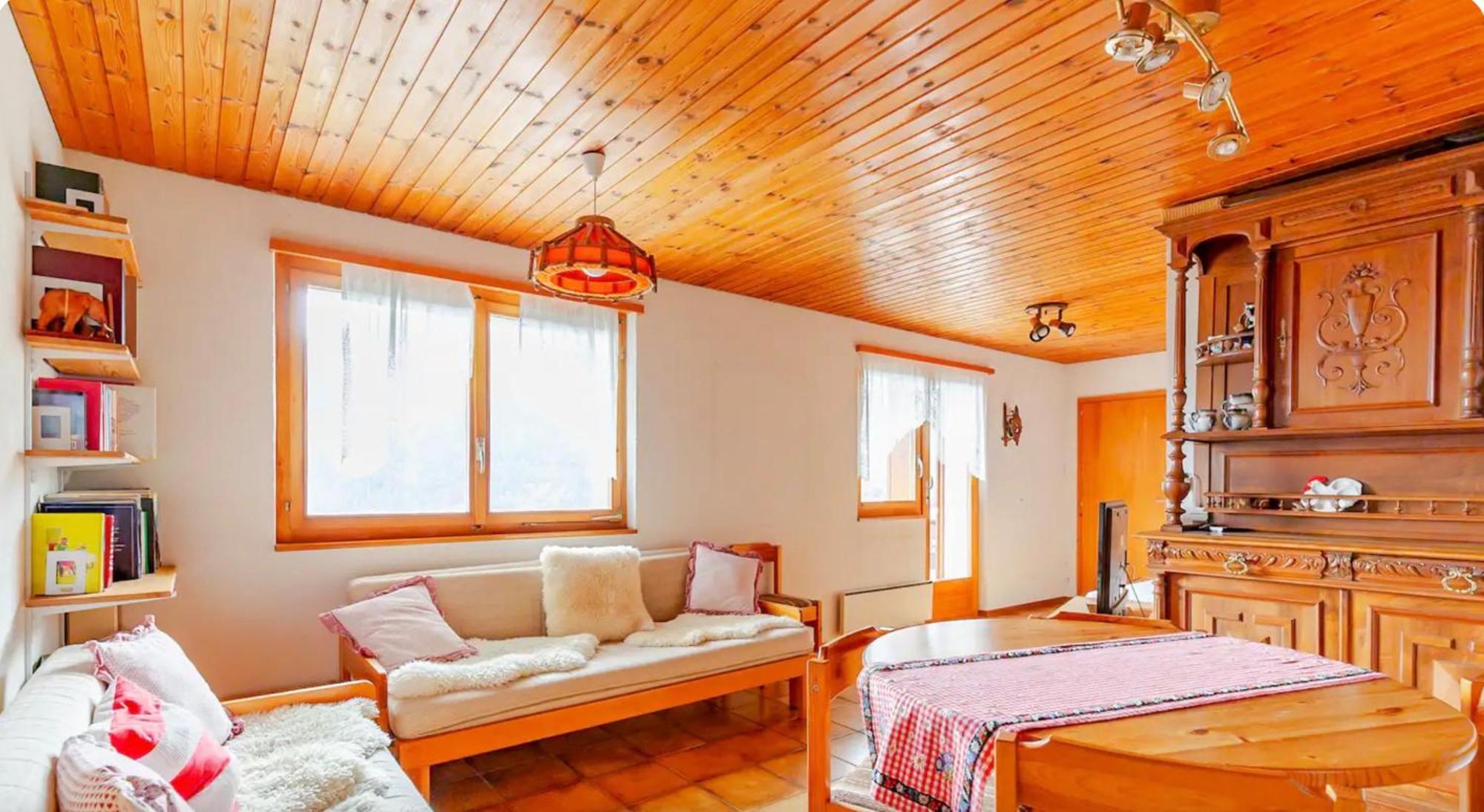 Gemuetliche Wohnung Mit Traumaussicht! Albinen Екстер'єр фото